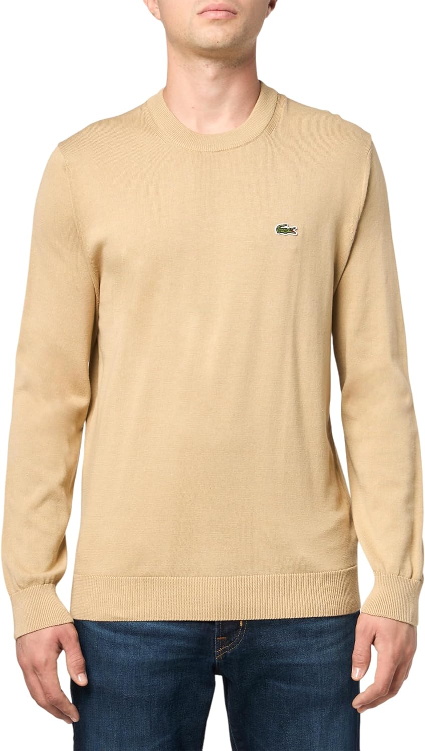 Lacoste мужской свитер с длинным рукавом и круглым вырезом, Regular Fit, Viennese
Lacoste мужской свитер с длинным рукавом и круглым вырезом, Regular Fit, Viennese