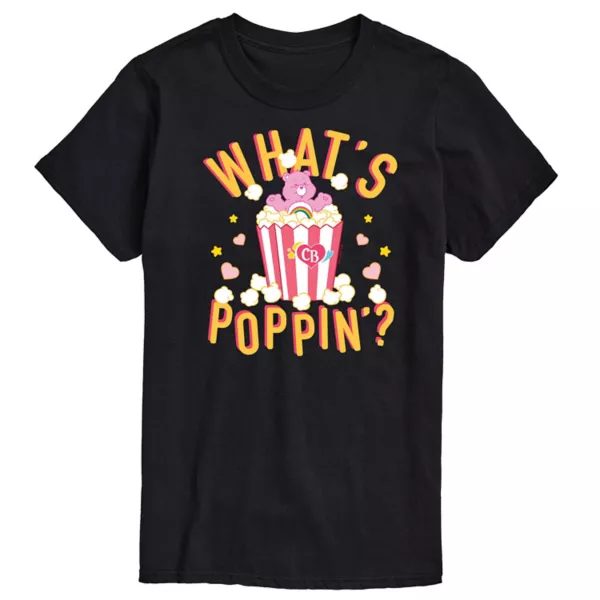 Мужская футболка Care Bears с принтом "Что нового" Licensed Character, черный
Мужская футболка Care Bears с принтом "Что нового" Licensed Character, черный