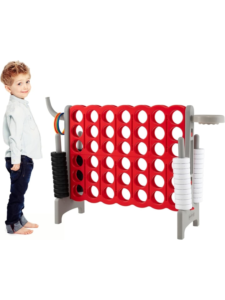 COSTWAY Игра «четыре в ряд» серого цвета
COSTWAY Игра «четыре в ряд» серого цвета