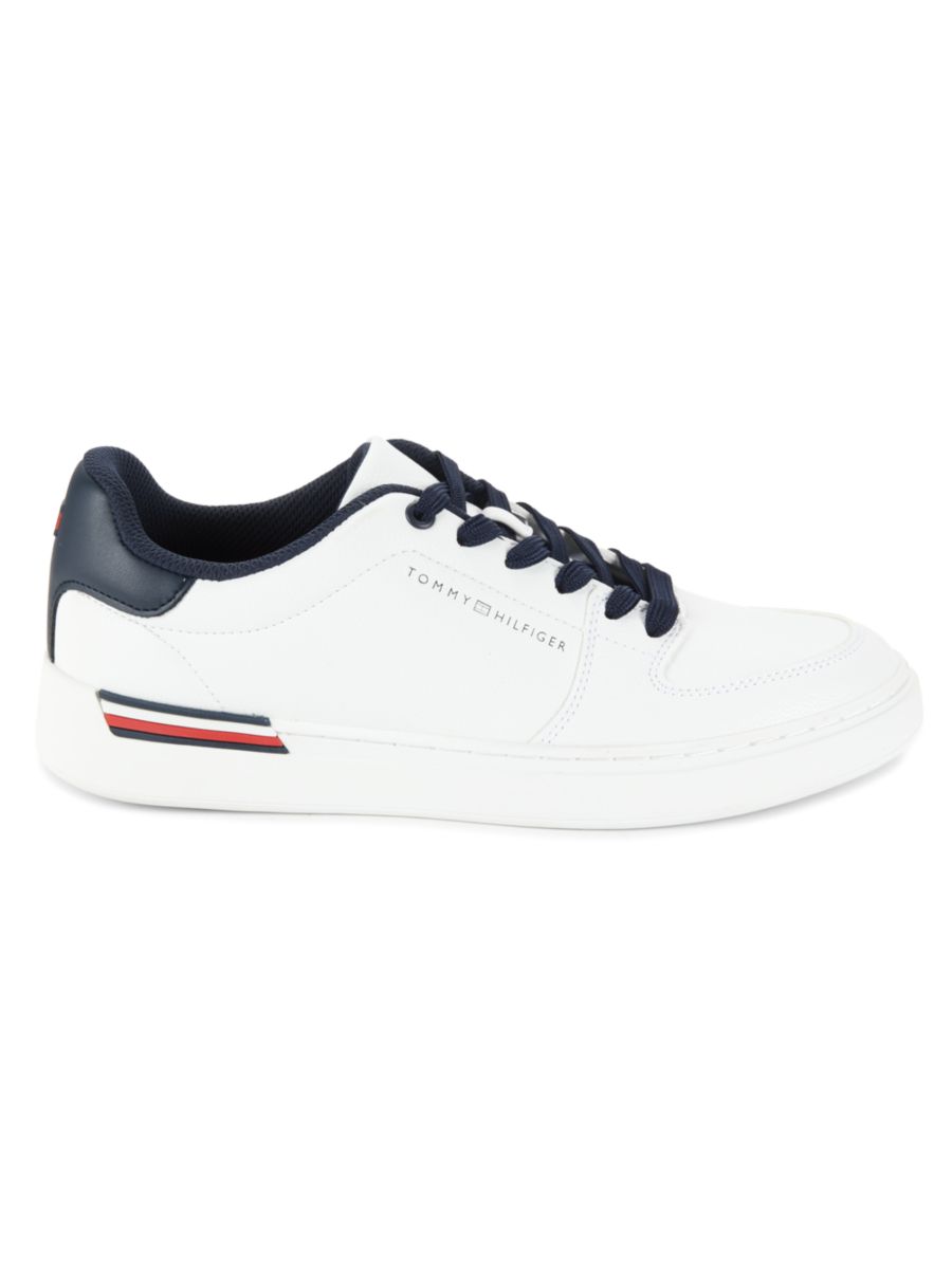 Низкие кроссовки с логотипом Jorian Tommy Hilfiger, белый 
Низкие кроссовки с логотипом Jorian Tommy Hilfiger, белый