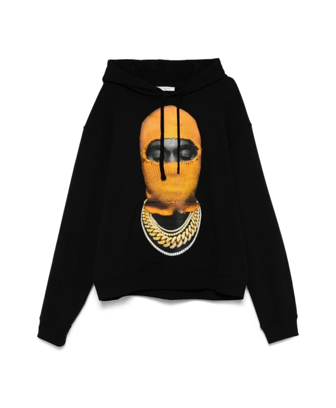 Черная разноцветная хлопковая трикотажная толстовка Ih Nom Uh Nit, черный
Черная разноцветная хлопковая трикотажная толстовка Ih Nom Uh Nit, черный