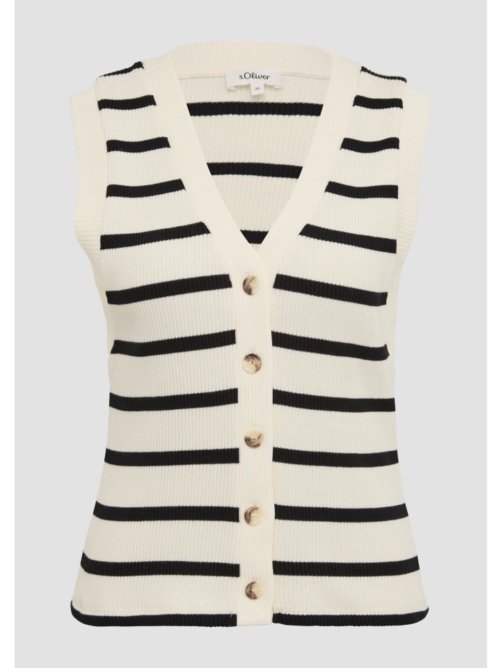 s.Oliver Жилет для помещений в цвете 81G4_beige
s.Oliver Жилет для помещений в цвете 81G4_beige