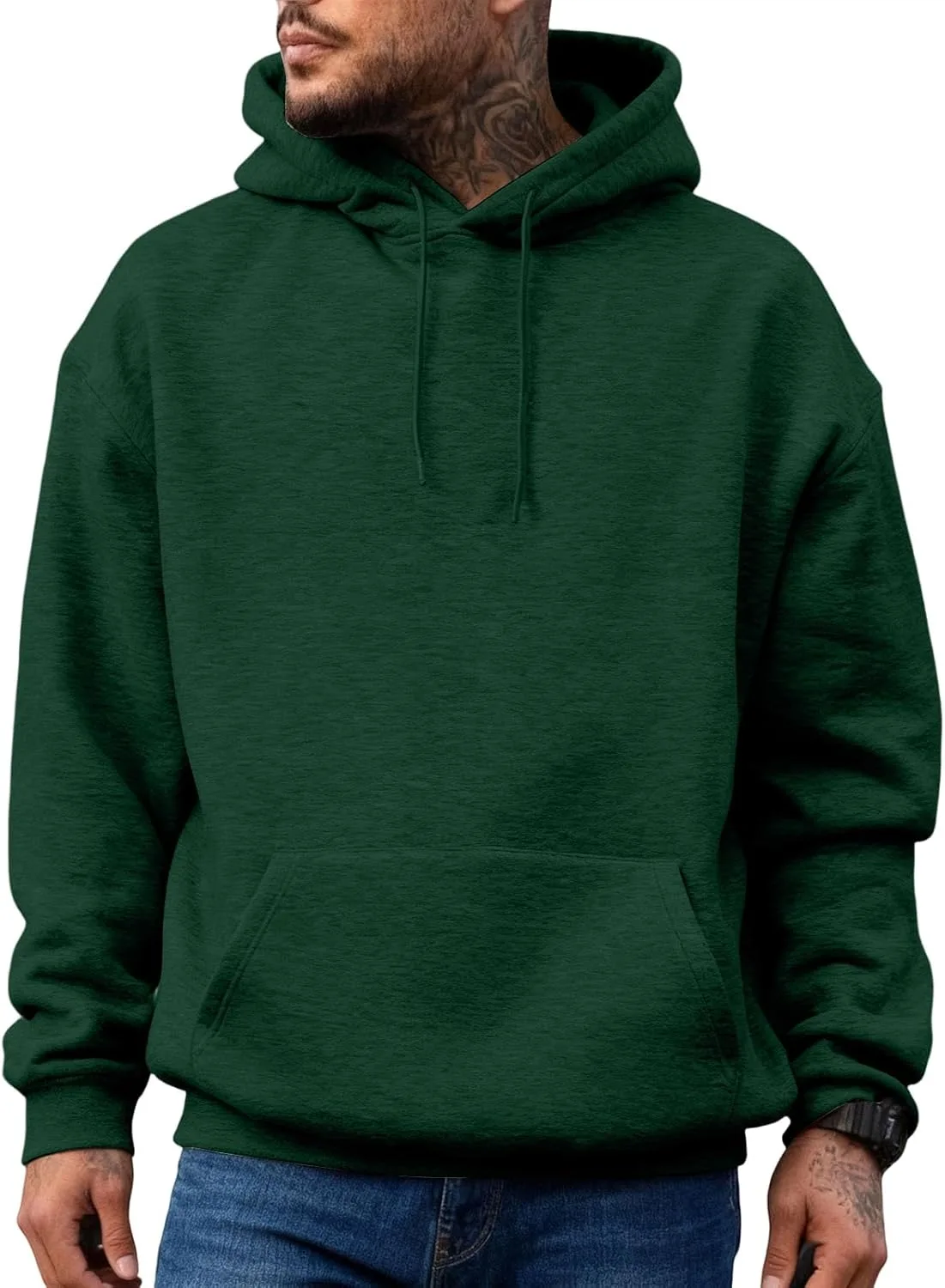 Мужской худи Loose Fit с флисовой подкладкой Bakgeerle
Мужской худи Loose Fit с флисовой подкладкой Bakgeerle