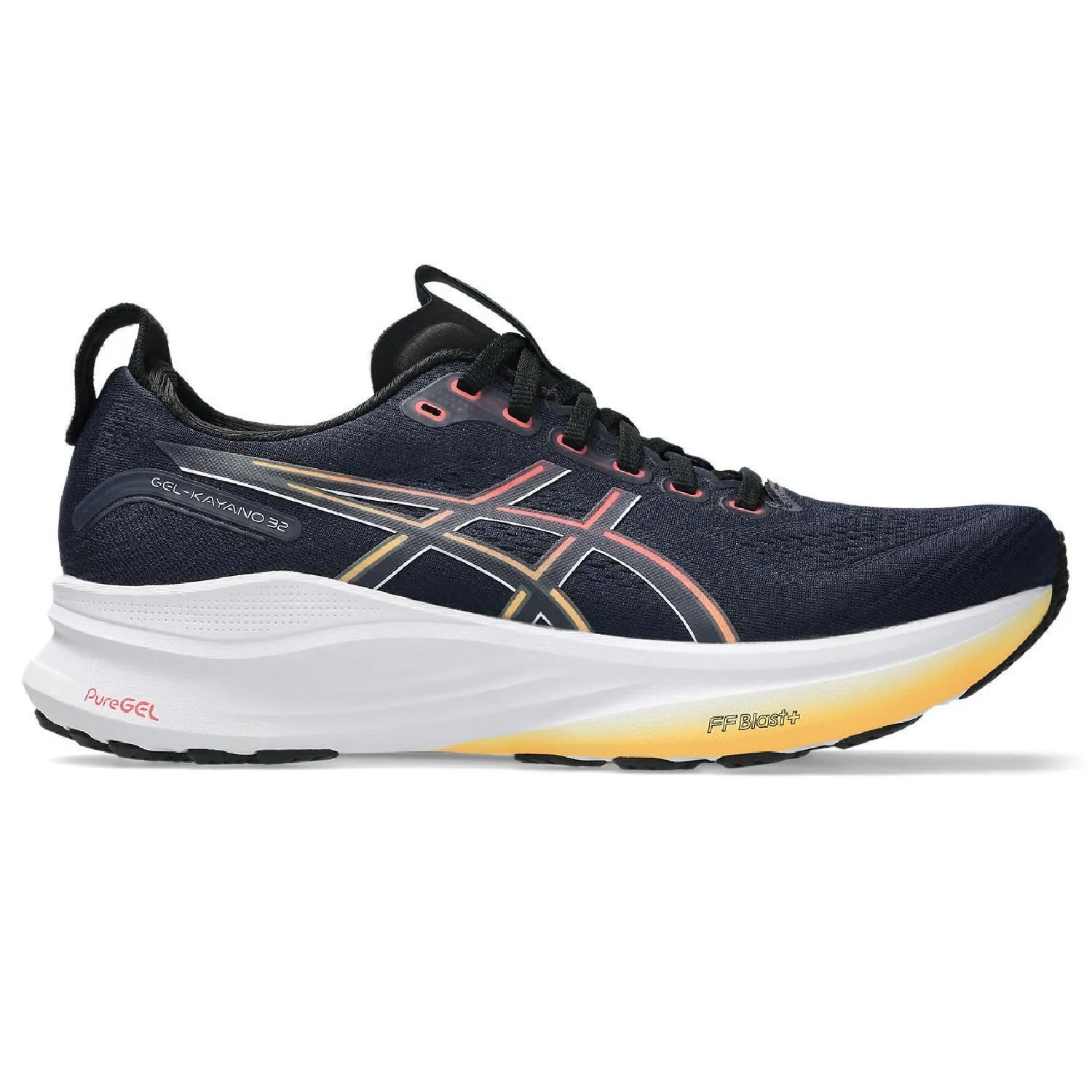 GEL-Kayano 32 Дорожные Беговые Кроссовки ASICS, Midnight/Black
GEL-Kayano 32 Дорожные Беговые Кроссовки ASICS, Midnight/Black