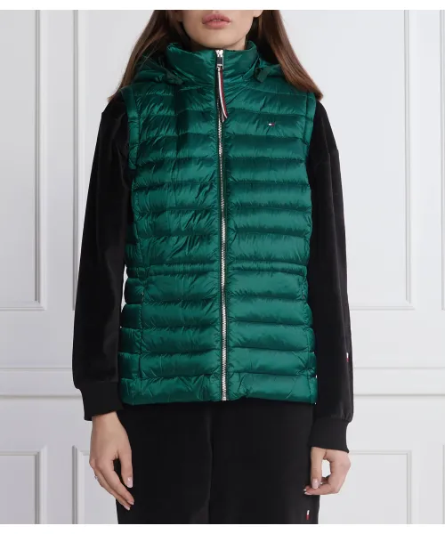 Женская безрукавка-пуховик Regular fit Tommy Hilfiger, зеленый
Женская безрукавка-пуховик Regular fit Tommy Hilfiger, зеленый