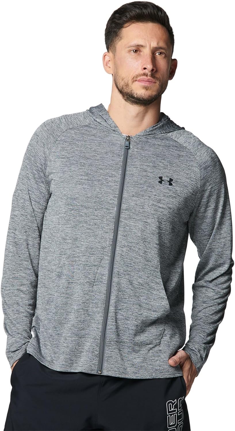 Мужская тренировочная худи на молнии UA Tech от Under Armour, темно-серый
Мужская тренировочная худи на молнии UA Tech от Under Armour, темно-серый