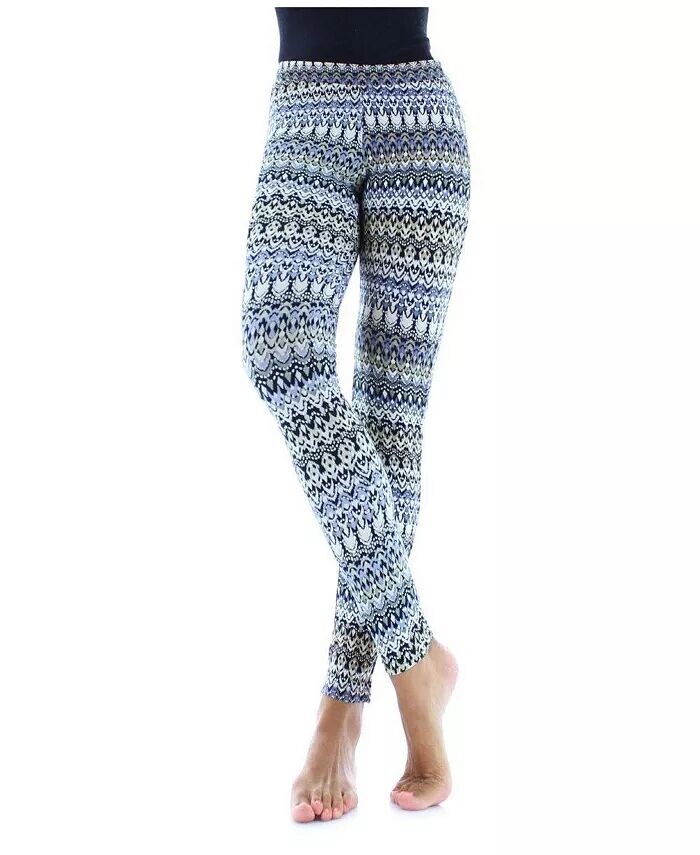 Женские леггинсы из смесового хлопка с богемным принтом Protuva MeMoi, синий
Женские леггинсы из смесового хлопка с богемным принтом Protuva MeMoi, синий