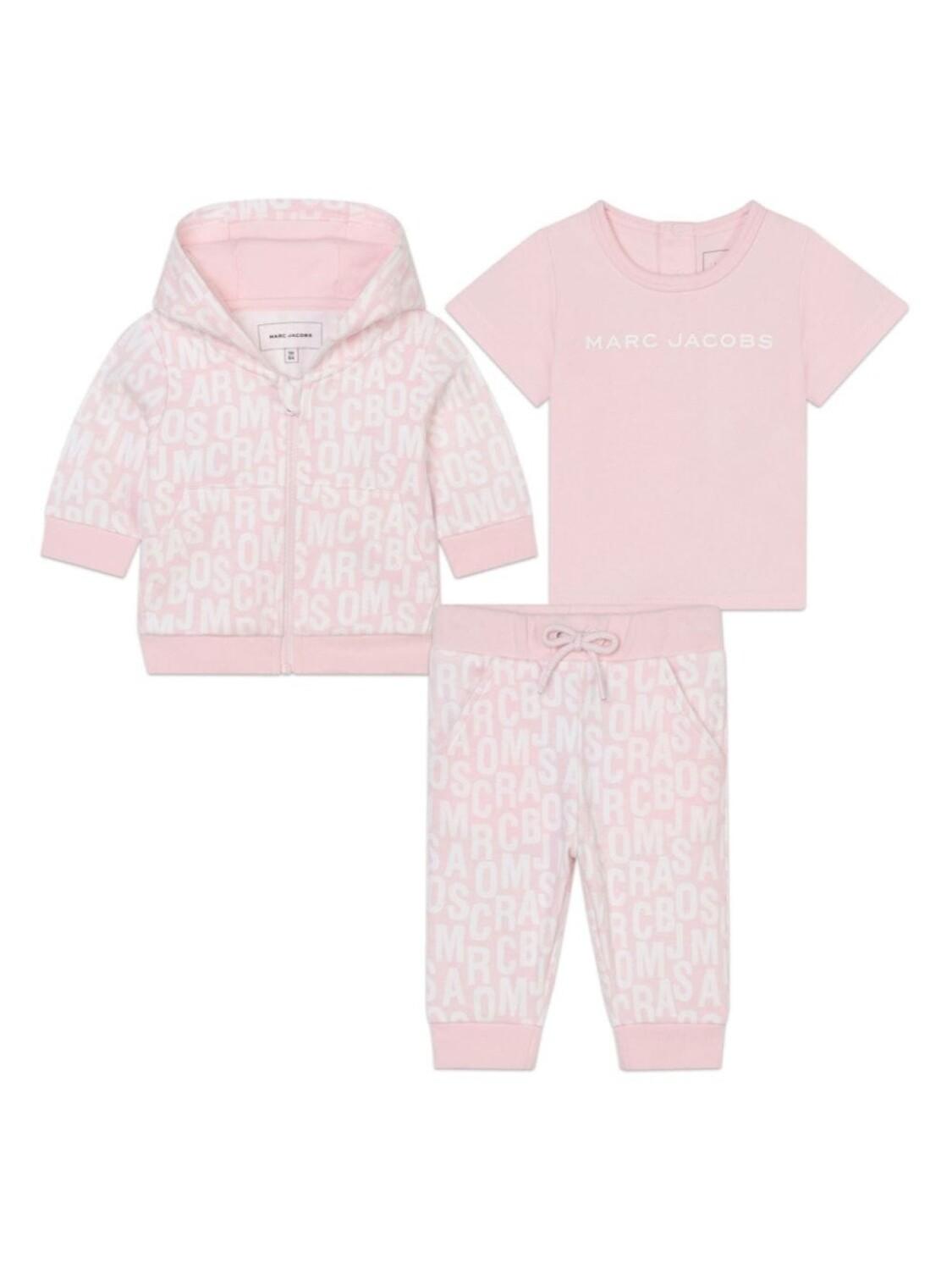 Marc Jacobs Kids спортивный костюм с логотипом, розовый
Marc Jacobs Kids спортивный костюм с логотипом, розовый