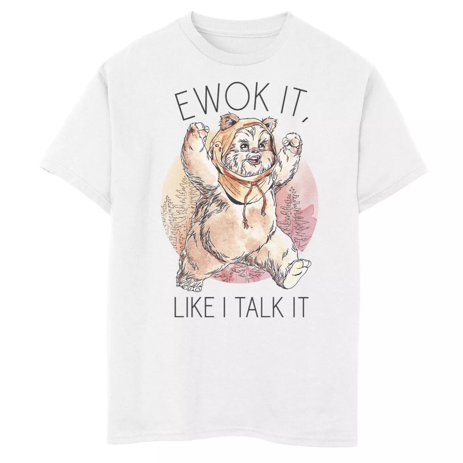 Футболка с рисунком «Звездные войны Эвок Ит» для мальчиков 8–20 лет Star Wars
Футболка с рисунком «Звездные войны Эвок Ит» для мальчиков 8–20 лет Star Wars