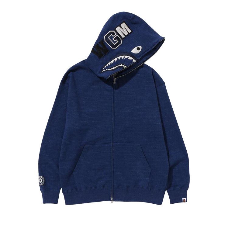 Худи BAPE Shark Full Zip Hoodie, Indigo
Худи BAPE Shark Full Zip Hoodie, Indigo