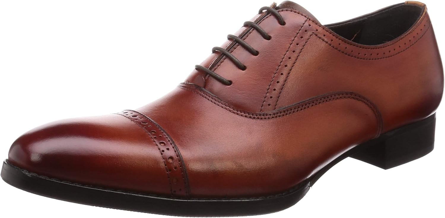 Мужские оксфорды из кожи, сделанные в Японии, с прямым носком, деловые туфли Kanzan, Braun
Мужские оксфорды из кожи, сделанные в Японии, с прямым носком, деловые туфли Kanzan, Braun