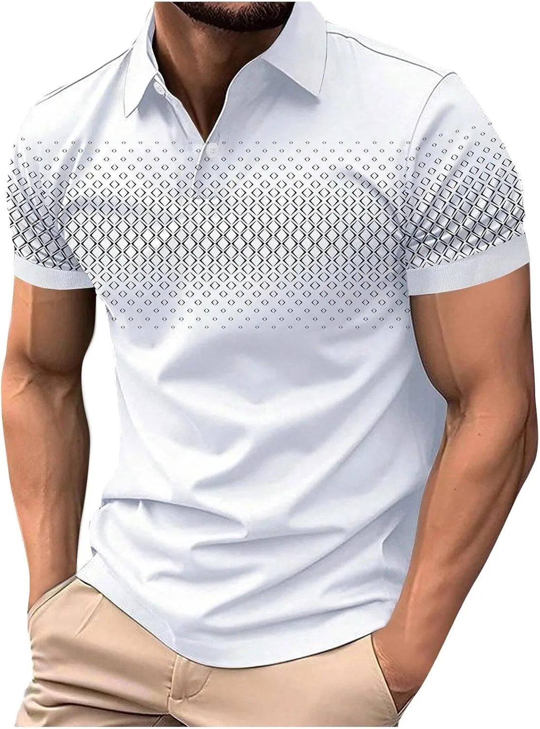 Мужская поло с коротким рукавом, влагоотводящая, для гольфа
Мужская поло с коротким рукавом, влагоотводящая, для гольфа