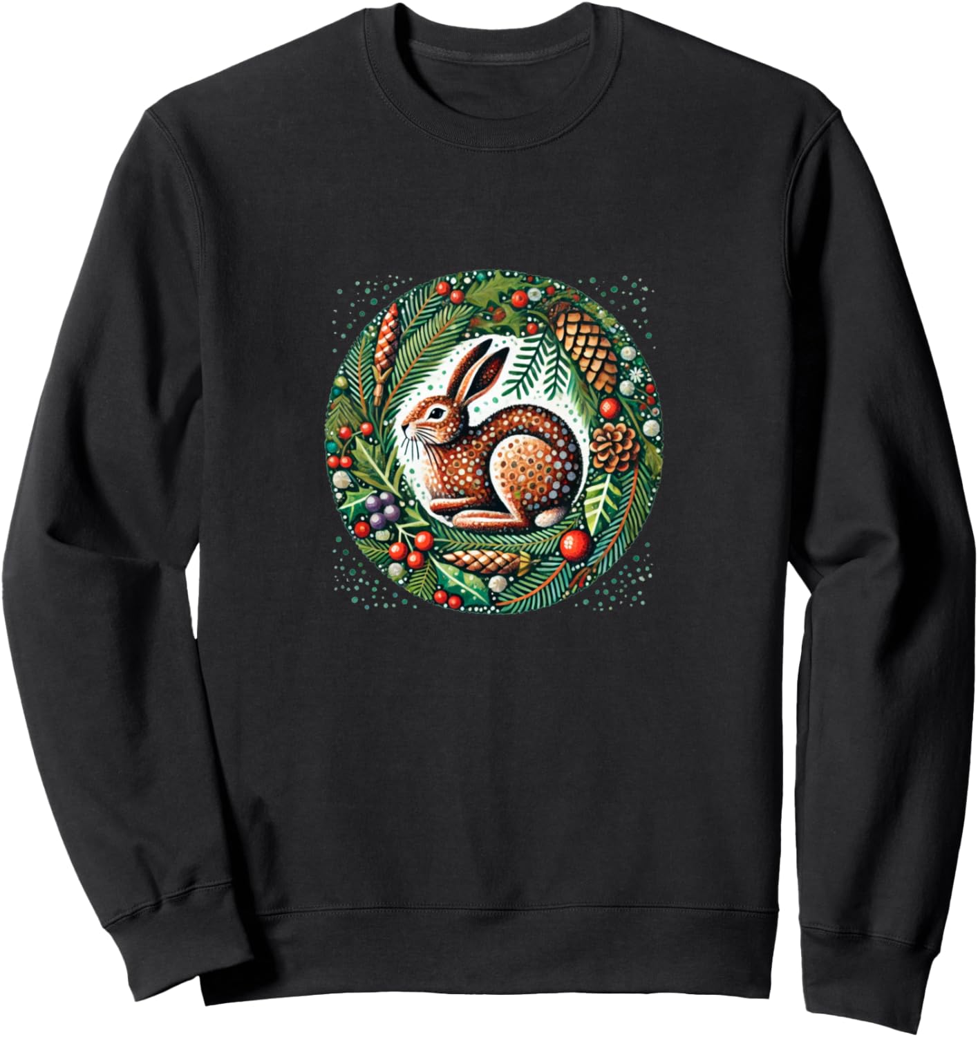 Толстовка с иллюстрацией зимнего солнцестояния от Yulehale Art Vintage Hare Arts Snugg, черный
Толстовка с иллюстрацией зимнего солнцестояния от Yulehale Art Vintage Hare Arts Snugg, черный