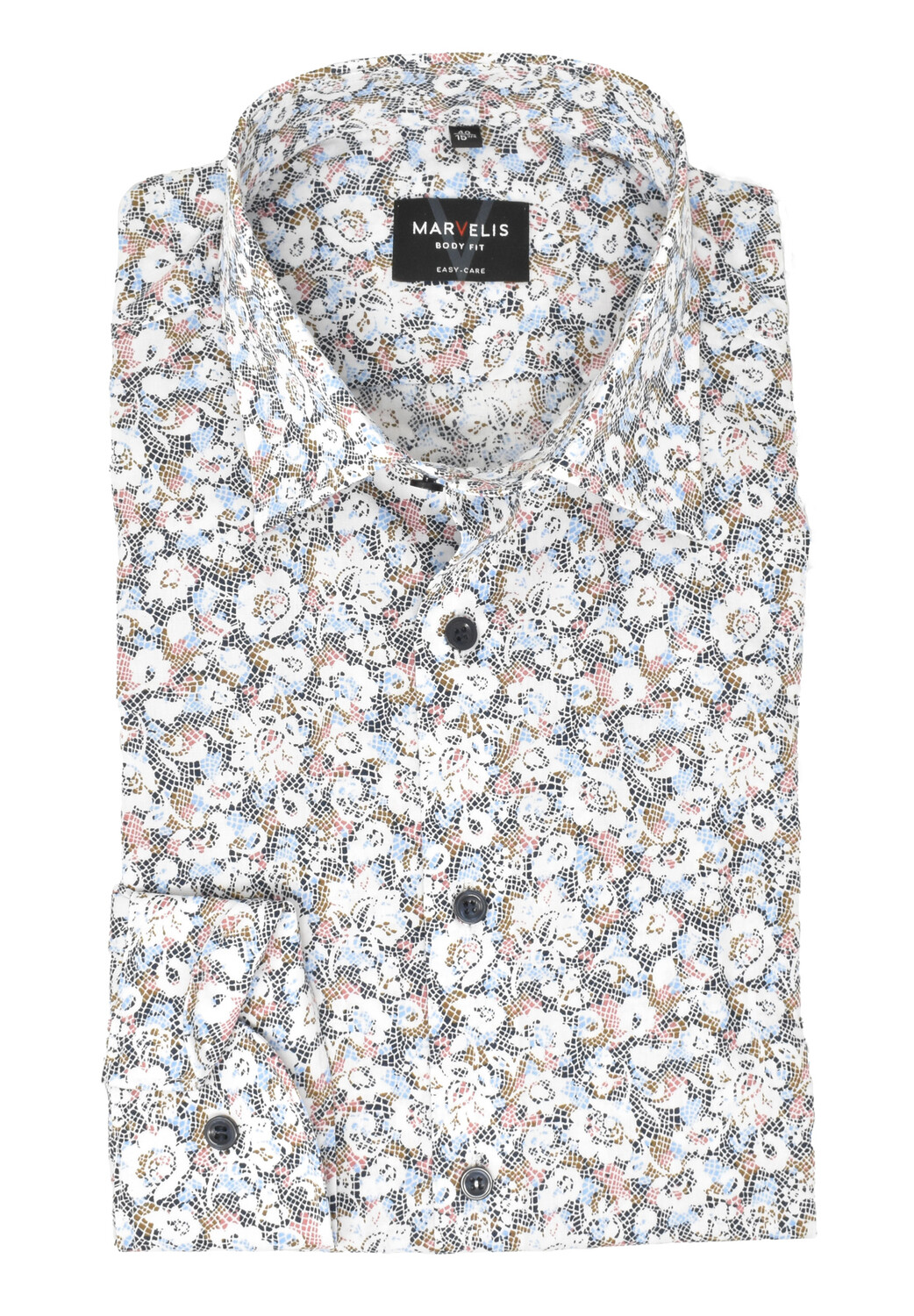 Рубашка MARVELIS Body Fit Business, морской
Рубашка MARVELIS Body Fit Business, морской
