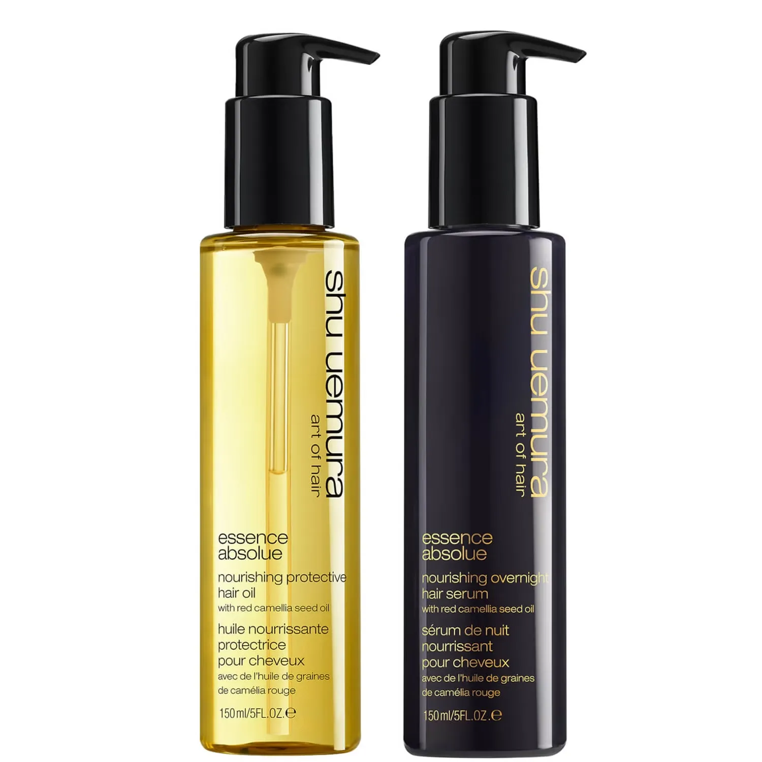 Essence Absolue Oil и Essence Absolue Overnight Serum Duo для защиты волос Shu Uemura Art Of Hair
Essence Absolue Oil и Essence Absolue Overnight Serum Duo для защиты волос Shu Uemura Art Of Hair