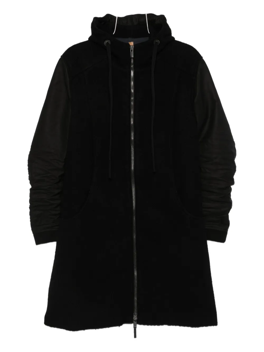 Пальто с капюшоном и полосатыми деталями Layer Zero, черный
Пальто с капюшоном и полосатыми деталями Layer Zero, черный