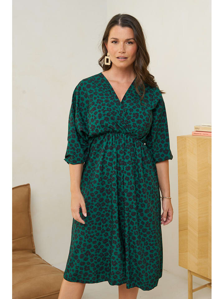 Платье до колена Curvy Lady Kleid, темно-зеленый
Платье до колена Curvy Lady Kleid, темно-зеленый