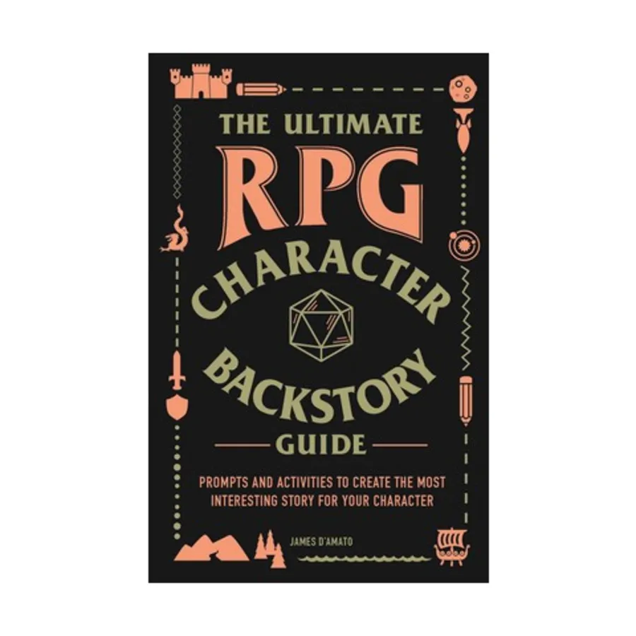 Ultimate RPG Character Backstory Guide, Gaming Books (Adams Media), мягкая обложка
Ultimate RPG Character Backstory Guide, Gaming Books (Adams Media), мягкая обложка