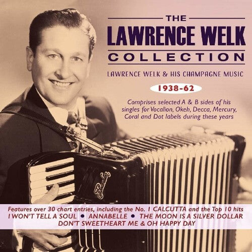 CD диск Welk, Lawrence: Lawrence Welk Collection: Lawrence Welk & His Champagne Music 1938-62
CD диск Welk, Lawrence: Lawrence Welk Collection: Lawrence Welk & His Champagne Music 1938-62