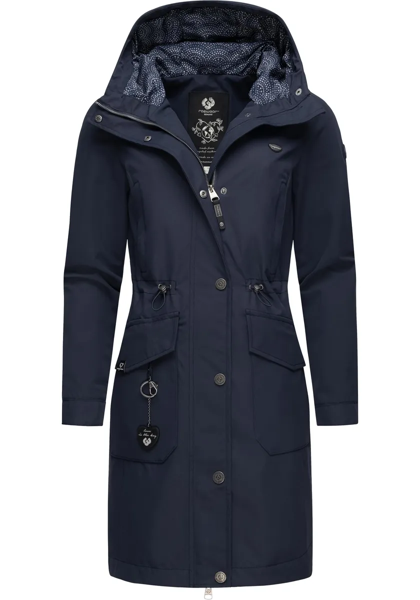 Верхняя куртка Ragwear "Summer Reloved Remake" с капюшоном, модная переходная парка из переработанных материалов, синий
Верхняя куртка Ragwear "Summer Reloved Remake" с капюшоном, модная переходная парка из переработанных материалов, синий