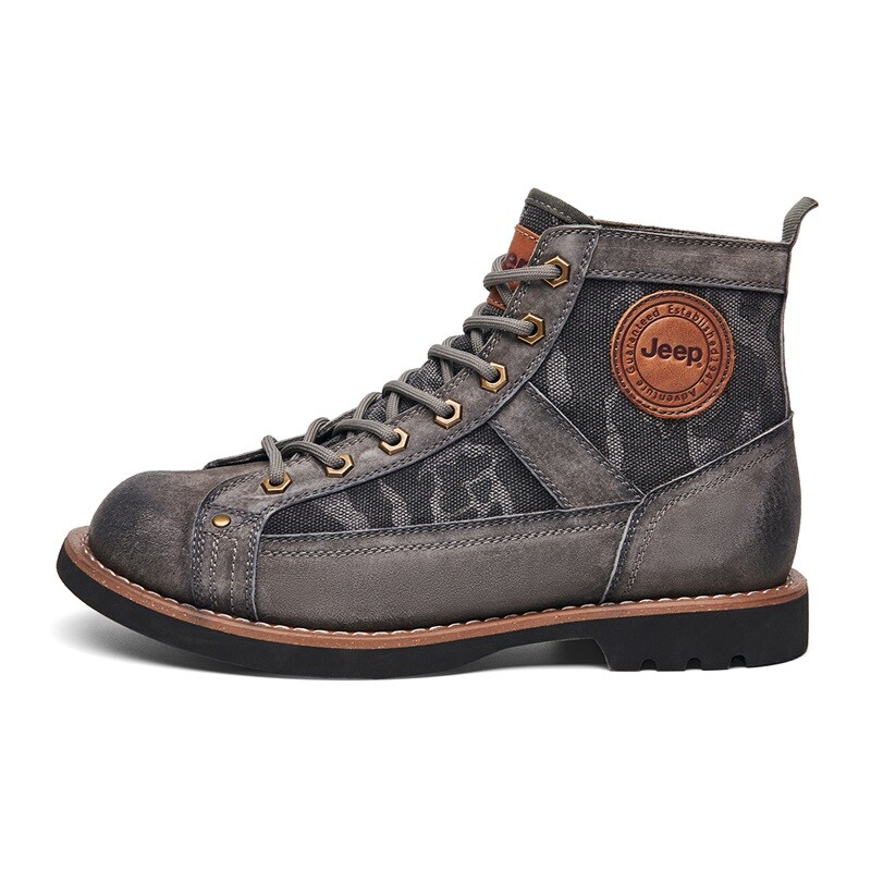 Ботинки мужские серые Jeep, Серый, Ботинки мужские серые Jeep 
Ботинки мужские серые Jeep, Серый, Ботинки мужские серые Jeep