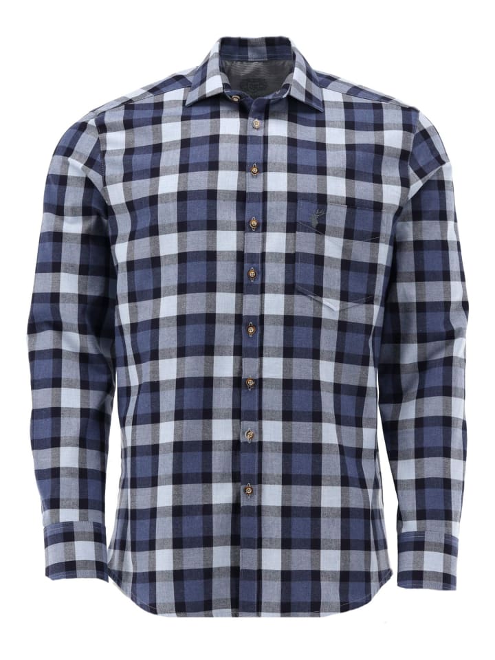 OS-Trachten Традиционная рубашка Bruty темно-синего цвета
OS-Trachten Традиционная рубашка Bruty темно-синего цвета