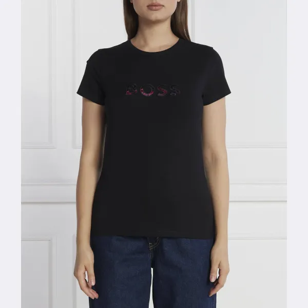 Футболка Eventa стандартного кроя Boss, черный
Футболка Eventa стандартного кроя Boss, черный