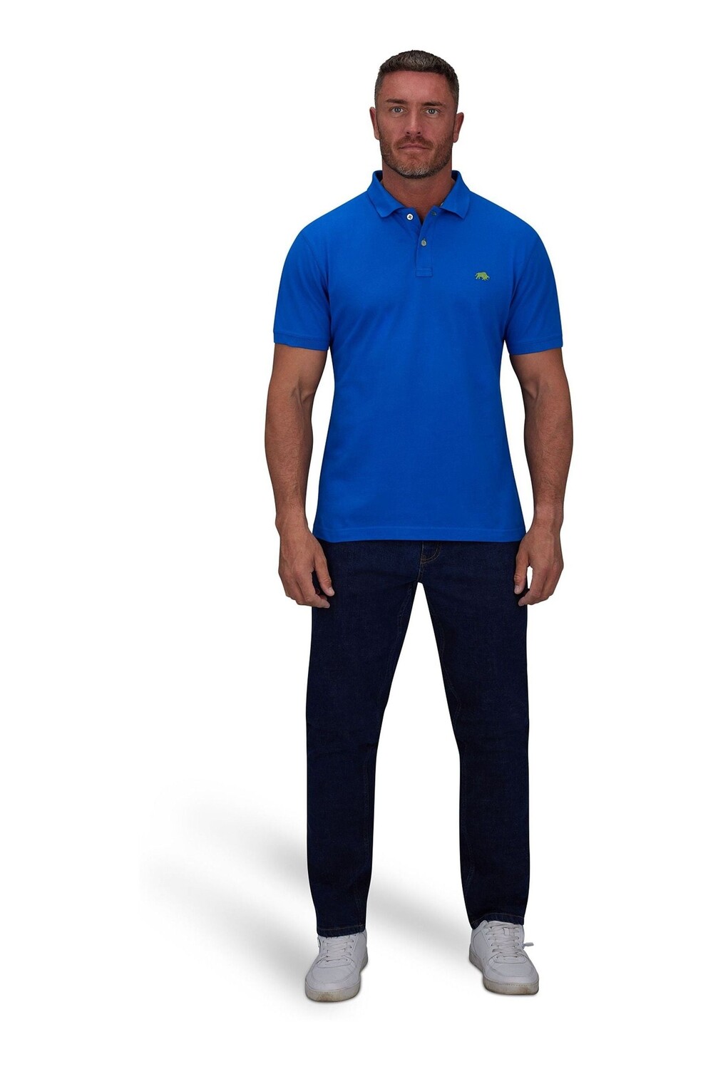 Классическая рубашка-поло из натурального хлопка Raging Bull, синий
Классическая рубашка-поло из натурального хлопка Raging Bull, синий