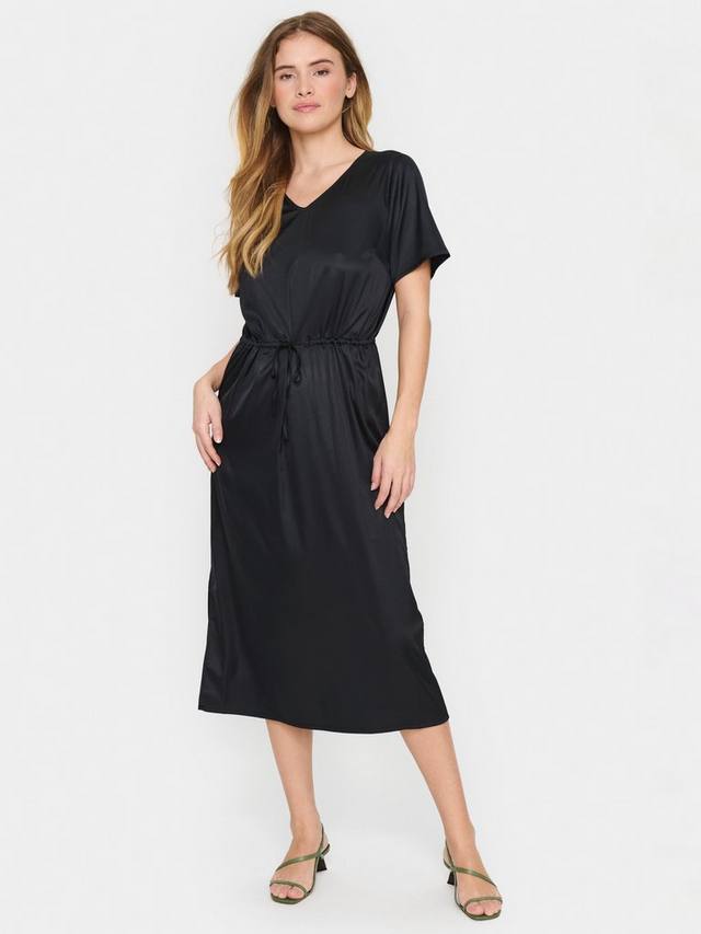 Атласное платье миди жор Saint Tropez, черный
Атласное платье миди жор Saint Tropez, черный