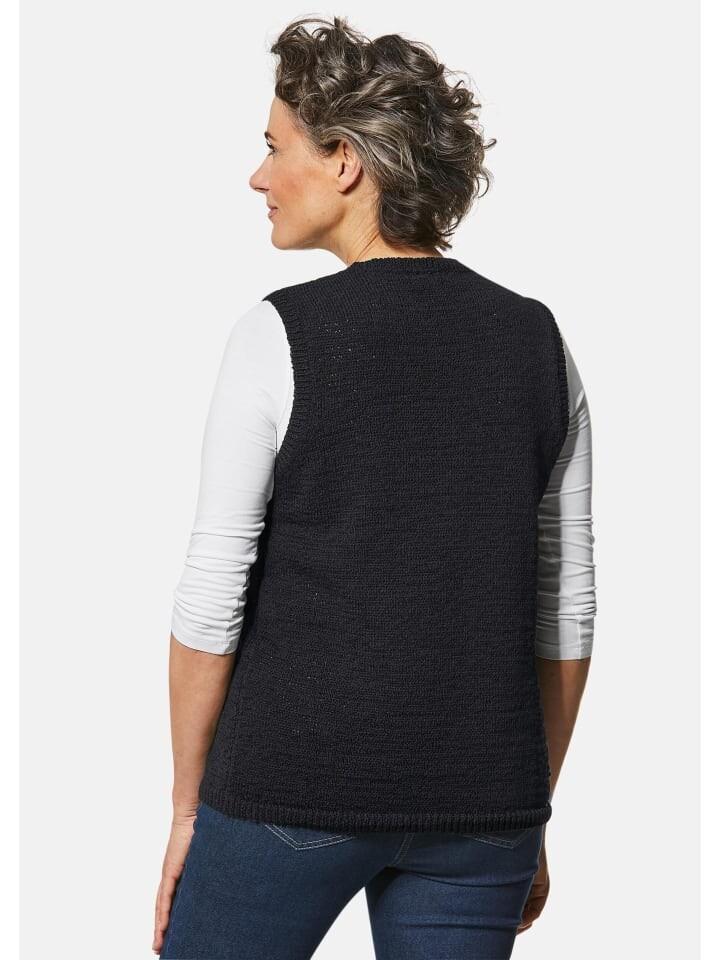 Жилет GOLDNER Bändchengarnstrickweste, черный
Жилет GOLDNER Bändchengarnstrickweste, черный