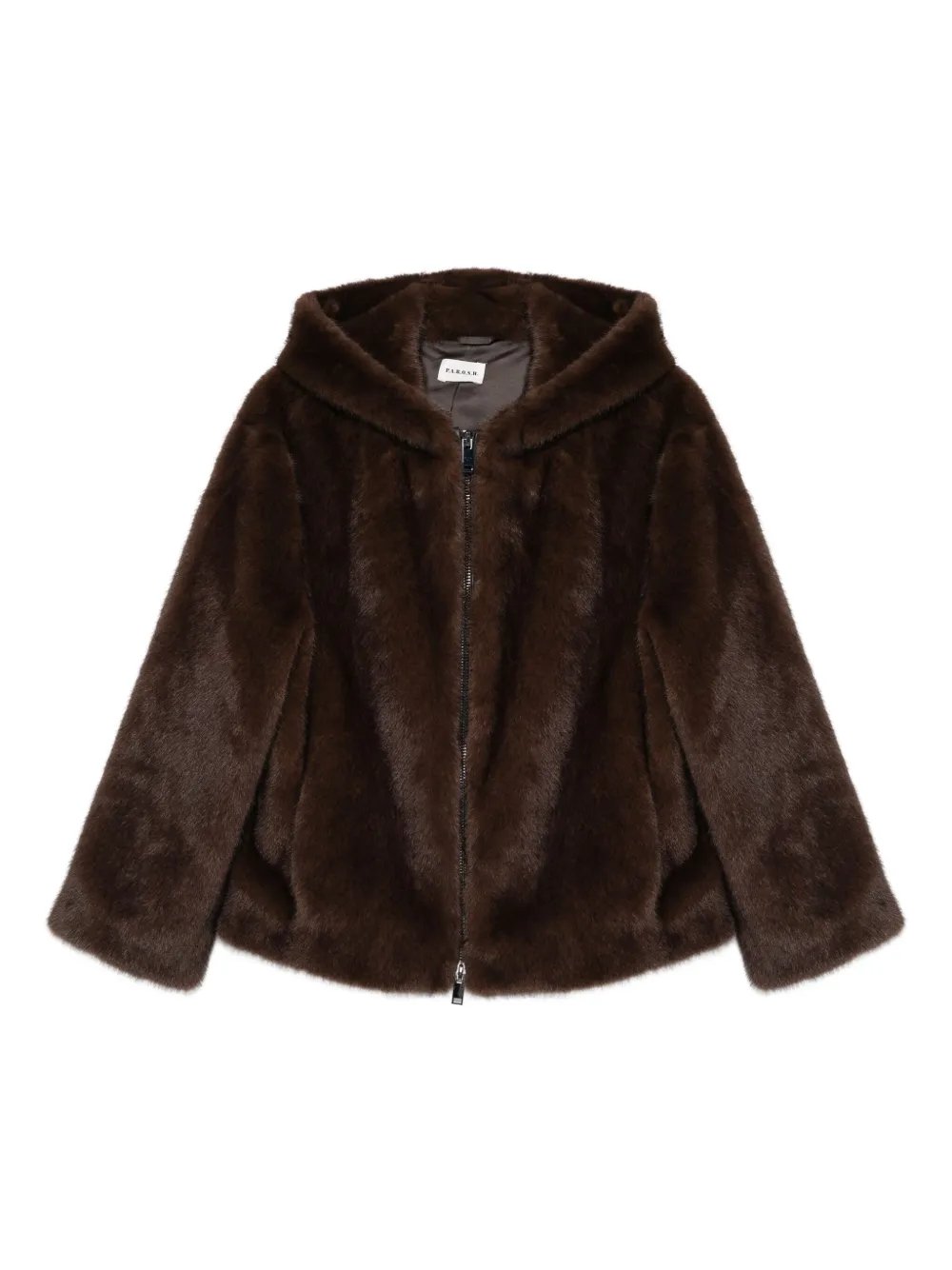 Куртка с капюшоном и застежкой-молнией спереди P.A.R.O.S.H., коричневый
Куртка с капюшоном и застежкой-молнией спереди P.A.R.O.S.H., коричневый