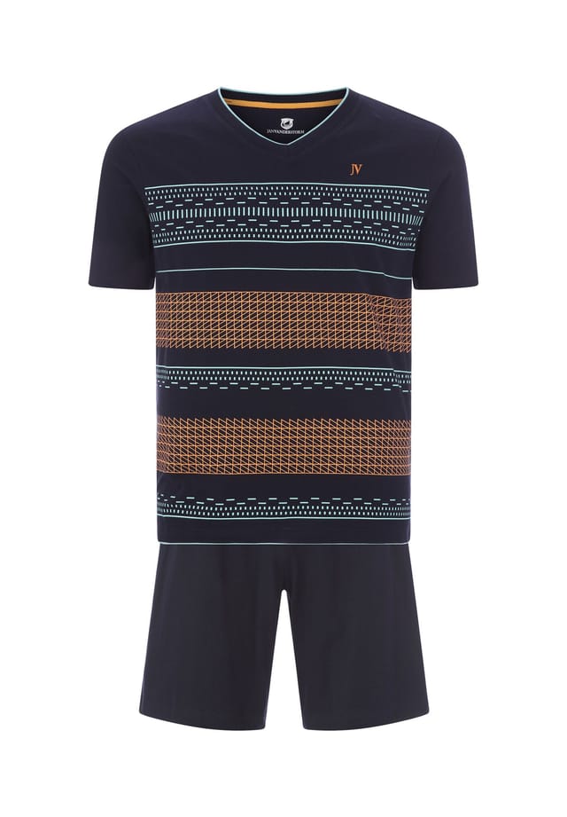 Короткая пижама rudewin Jan Vanderstorm, синий
Короткая пижама rudewin Jan Vanderstorm, синий