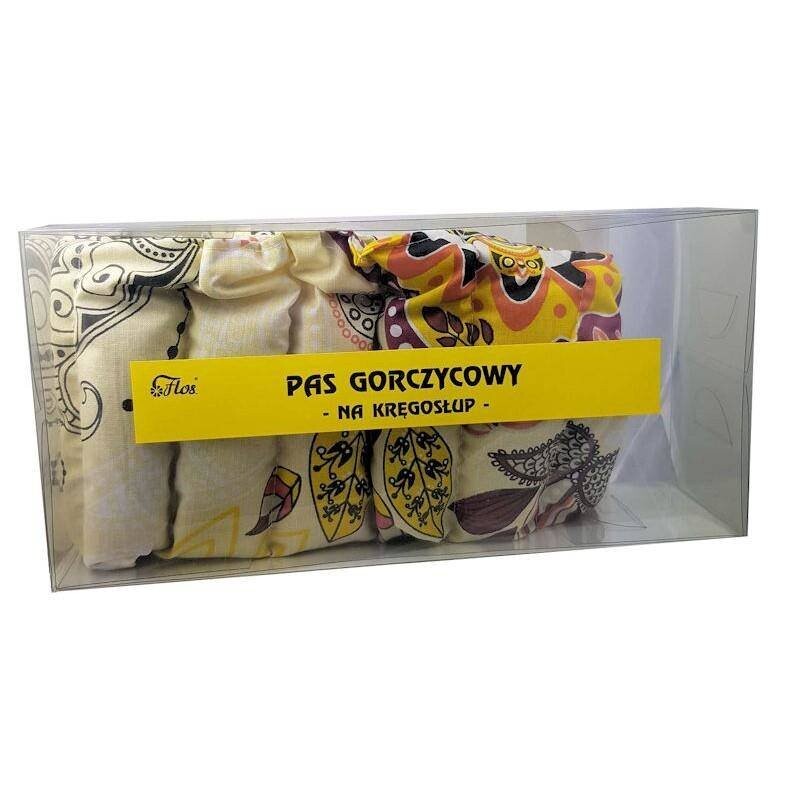 Flos Горчичный пояс для позвоночника из гречневой лузги
Flos Горчичный пояс для позвоночника из гречневой лузги