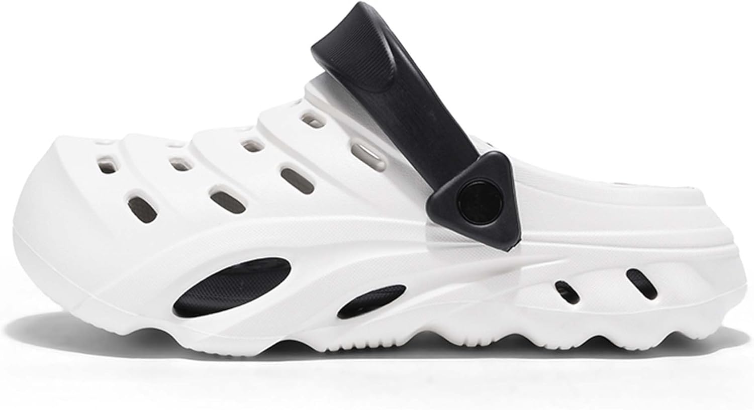 Мужские садовые сабо из премиального EVA-материала, толстая подошва, противоскользящие и прочные, стильный дизайн, сандалии и тапочки с спортивной подошвой, подходят для повседневного использования Generic, белый
Мужские садовые сабо из премиального EVA-материала, толстая подошва, противоскользящие и прочные, стильный дизайн, сандалии и тапочки с спортивной подошвой, подходят для повседневного использования Generic, белый