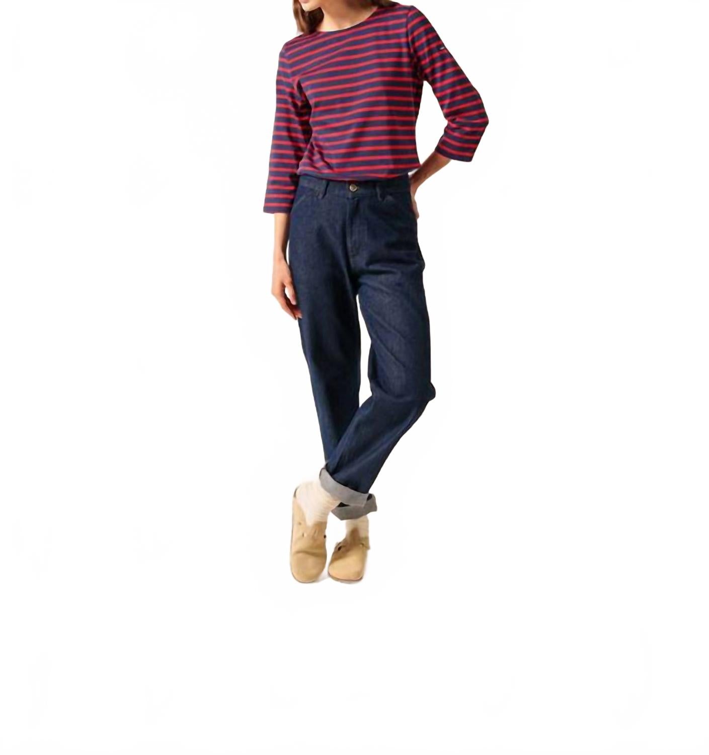 Рубашка в полоску Galathee Ii морского цвета/тюльпана Saint James, Marine/Tulipe
Рубашка в полоску Galathee Ii морского цвета/тюльпана Saint James, Marine/Tulipe