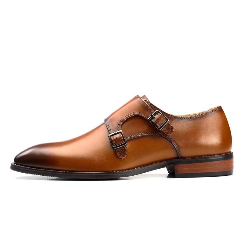 Bansley Коричневые туфли унисекс на низком каблуке, цвет Brown
Bansley Коричневые туфли унисекс на низком каблуке, цвет Brown