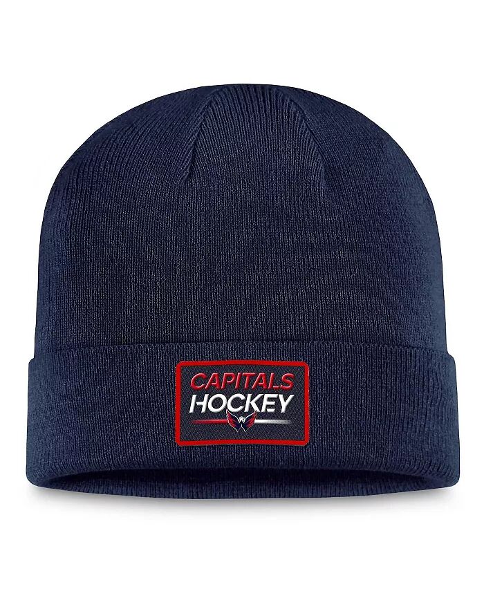 Мужская темно-синяя вязаная шапка Washington Capitals Authentic Pro с манжетами Fanatics
Мужская темно-синяя вязаная шапка Washington Capitals Authentic Pro с манжетами Fanatics
