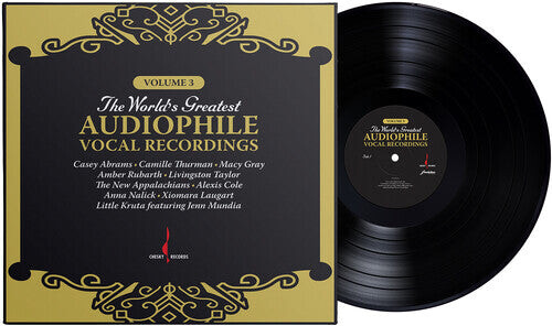 Виниловая пластинка Worlds Greatest Audiophile Vocal Recordings Vol. 3: The World's Greatest Audiophile Vocal Recordings Vol. 3 (Various)
Виниловая пластинка Worlds Greatest Audiophile Vocal Recordings Vol. 3: The World's Greatest Audiophile Vocal Recordings Vol. 3 (Various)