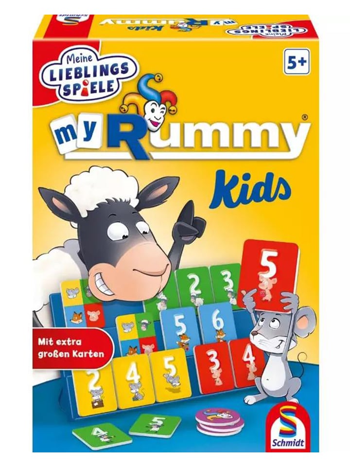 Игра "MyRummy Kids" - для детей от 5 лет и старше
Игра "MyRummy Kids" - для детей от 5 лет и старше