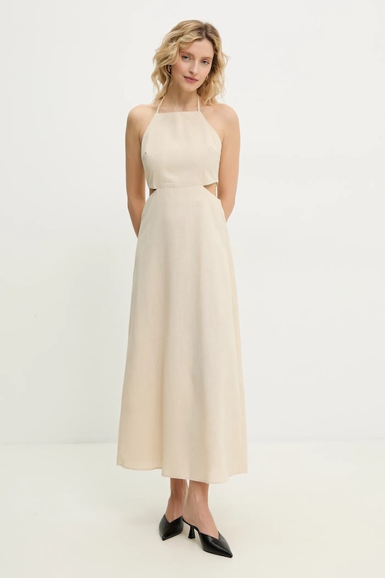 Платье с добавлением льна Answear.Lab, бежевый
Платье с добавлением льна Answear.Lab, бежевый