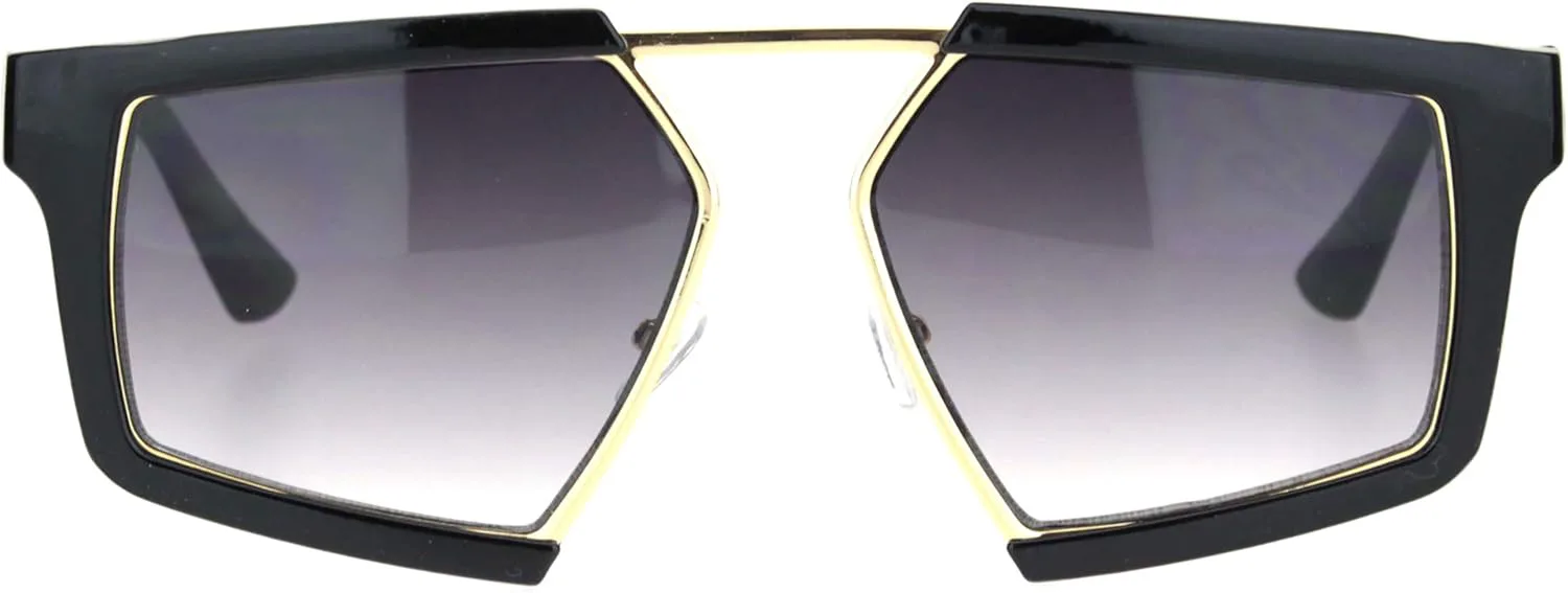 Солнцезащитные очки PASTL геометрической формы, квадратной формы, унисекс, современный футуристический стиль, защита от УФ-излучения UV 400, Black (Smoke)
Солнцезащитные очки PASTL геометрической формы, квадратной формы, унисекс, современный футуристический стиль, защита от УФ-излучения UV 400, Black (Smoke)