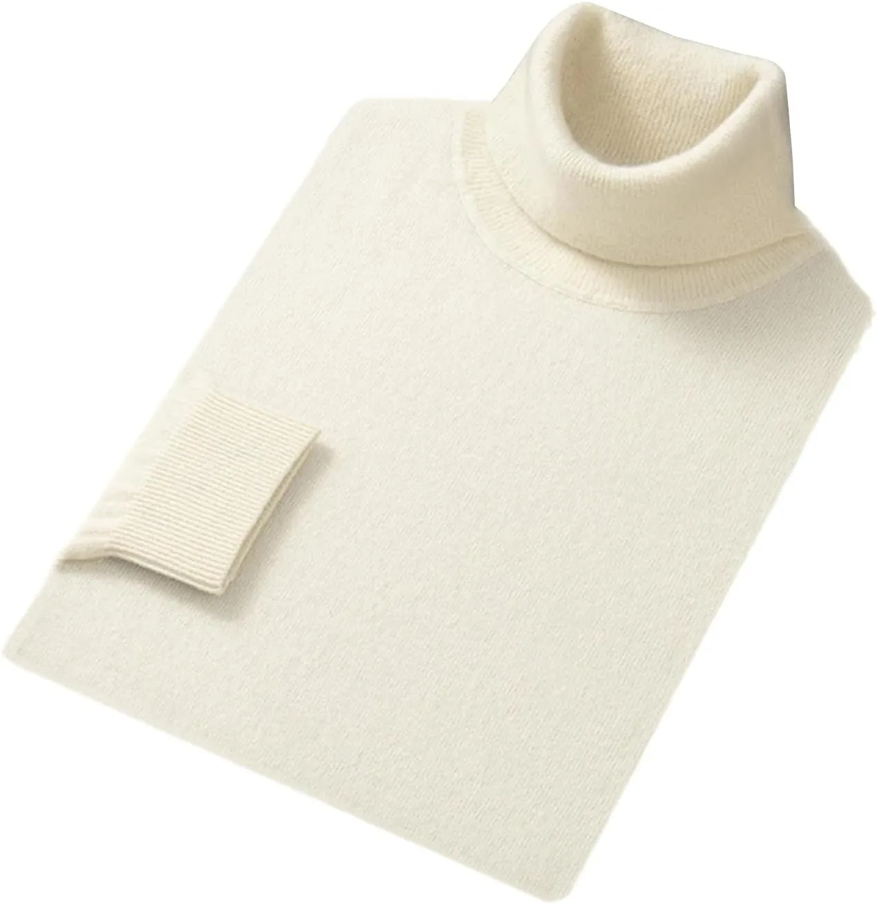 Мужской свитер из 100% кашемира с высоким воротником Kelsiop
Мужской свитер из 100% кашемира с высоким воротником Kelsiop