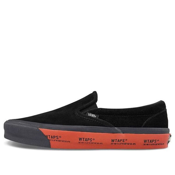 Кроссовки wtaps x og classic slip-on lx 'black red' Vans, черный
Кроссовки wtaps x og classic slip-on lx 'black red' Vans, черный