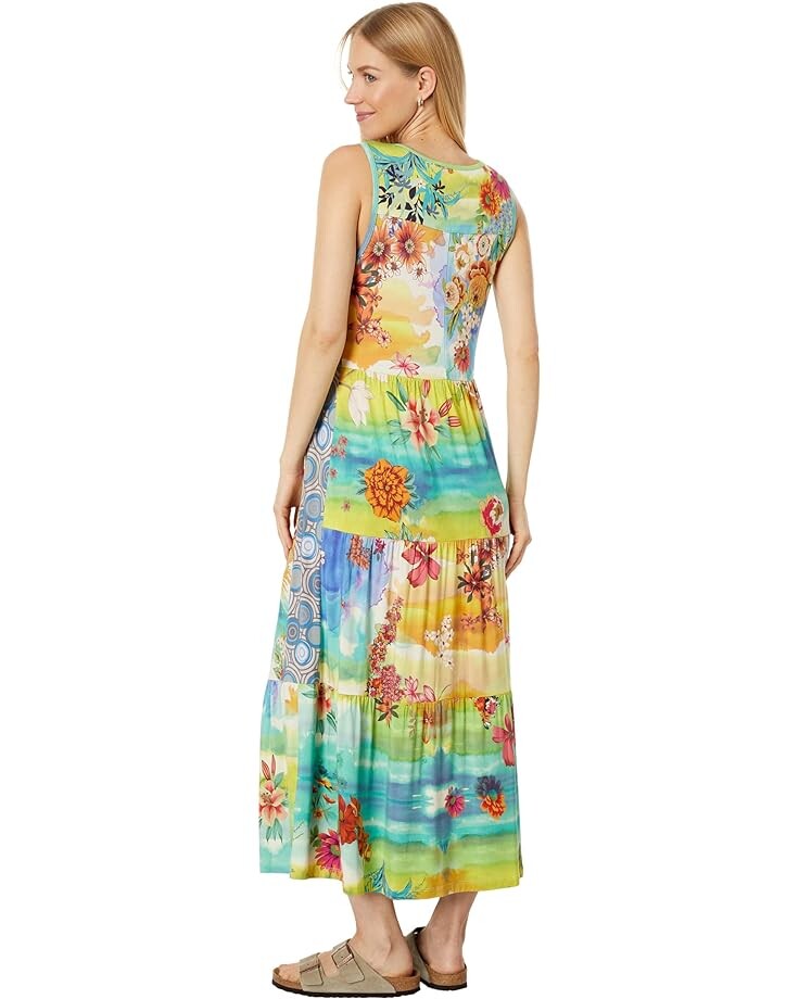 Платье Johnny Was Tie-Dye Sleeveless Tiered Dress, мульти
Платье Johnny Was Tie-Dye Sleeveless Tiered Dress, мульти