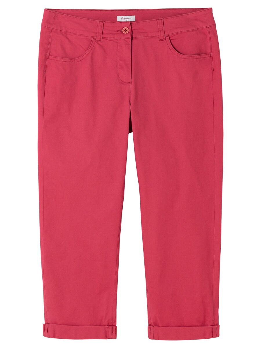 Тканевые брюки SHEEGO Slim fit Pants, розовый 
Тканевые брюки SHEEGO Slim fit Pants, розовый