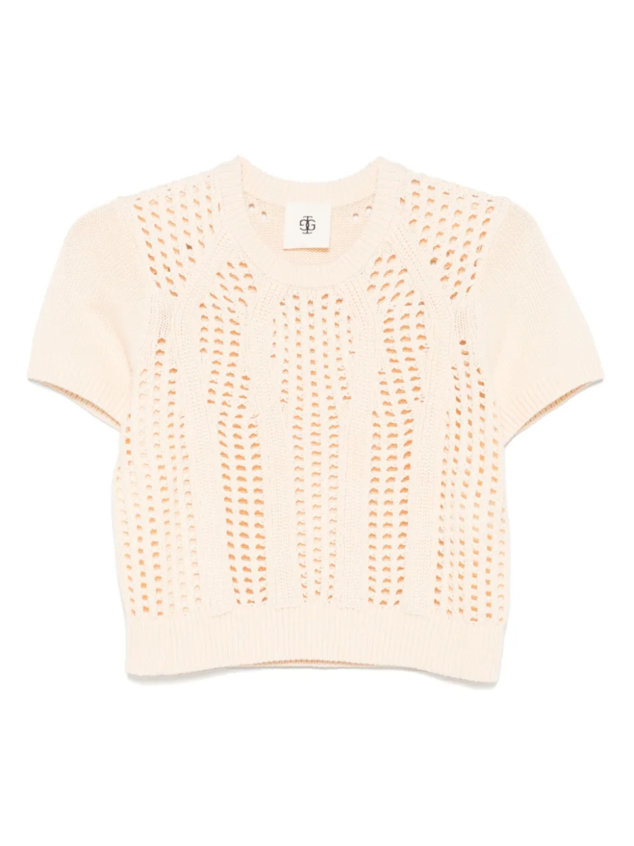 Свитер ажурной вязки The Garment, нейтральный
Свитер ажурной вязки The Garment, нейтральный