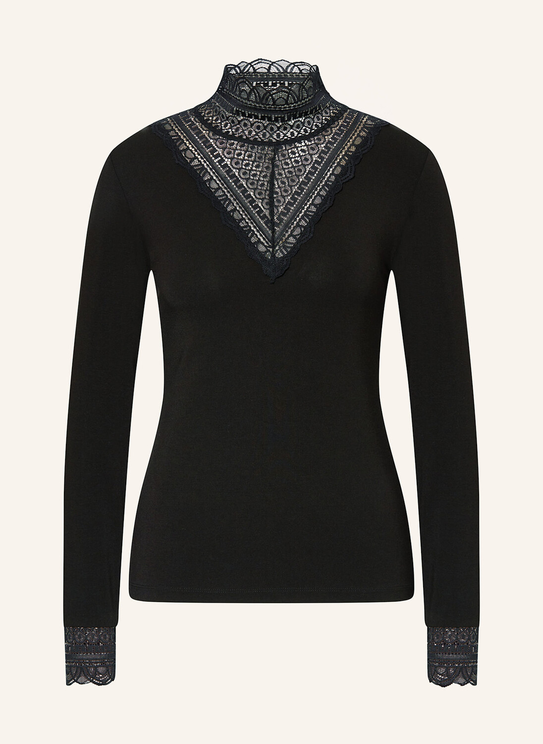 Лонгслив с кружевом darling harbour, черный
Лонгслив с кружевом darling harbour, черный