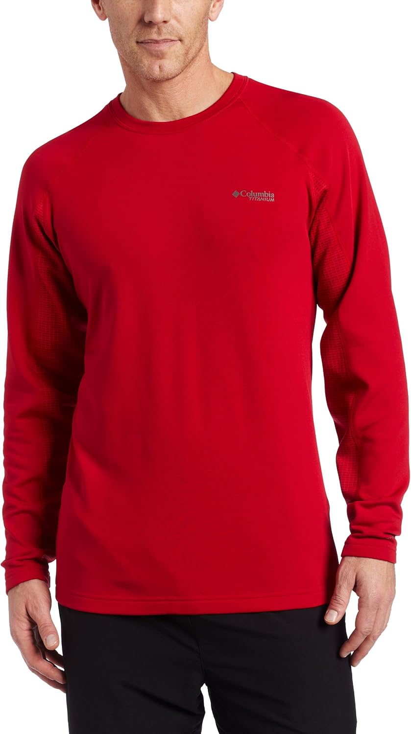 Columbia Мужская горная базовая футболка с длинным рукавом, Intense Red
Columbia Мужская горная базовая футболка с длинным рукавом, Intense Red
