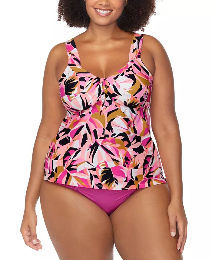Модный топ танкини Rimini Twist-Front размера Plus и плавки бикини Costa с рюшами Raisins Curve, синий
Модный топ танкини Rimini Twist-Front размера Plus и плавки бикини Costa с рюшами Raisins Curve, синий