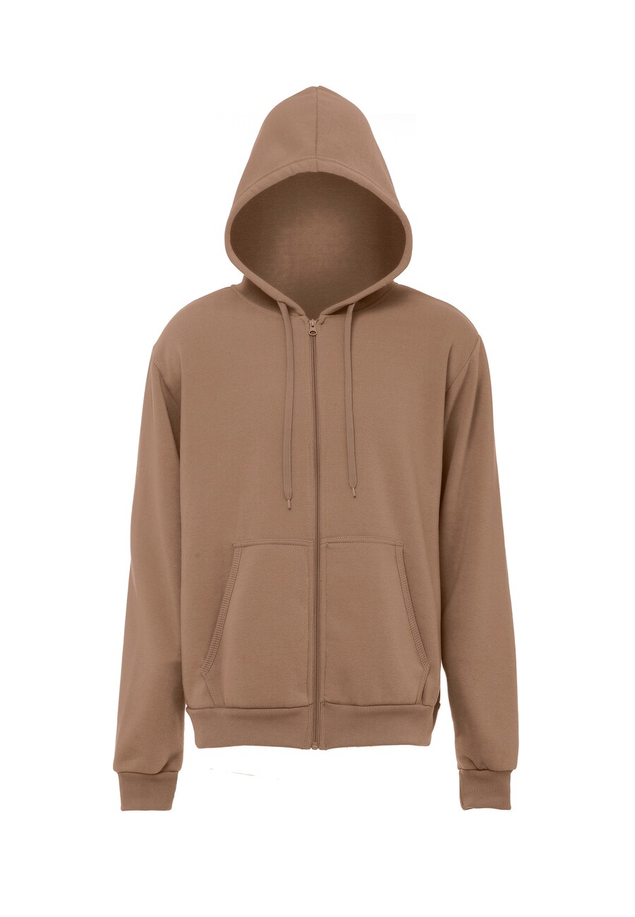 Толстовка с капюшоном на молнии ALEKO, светло-коричневый
Толстовка с капюшоном на молнии ALEKO, светло-коричневый